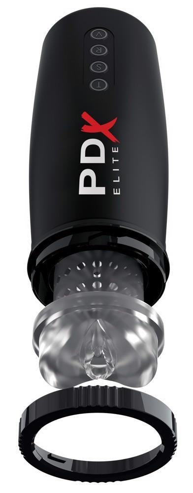 Masturbator PDX Elite Motobator 2 wibrujący z ssaniem USB 23 cm PDX Elite