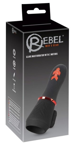 Rebel Glans Masturbator with 2 ORION