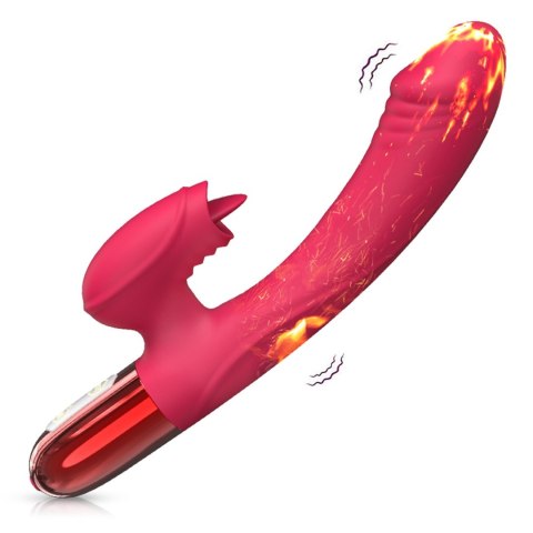 Wibrator-Silicone Vibrator USB, 10 vibration modes, Heating Boys of Toys Sp. z o.o.