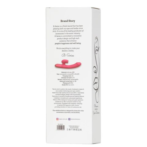 Wibrator-Silicone Vibrator USB, 10 vibration modes, Heating Boys of Toys Sp. z o.o.