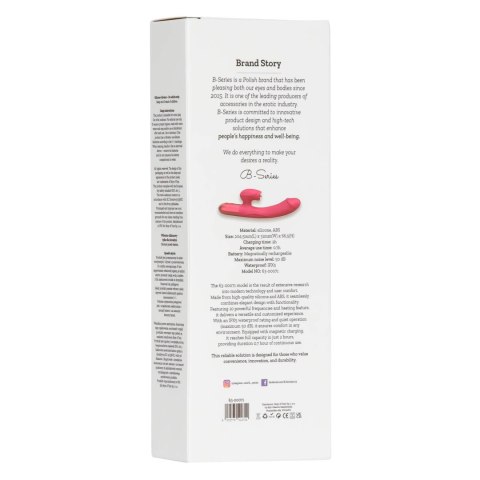 Wibrator-Silicone Vibrator USB, 10 vibration modes, Heating Boys of Toys Sp. z o.o.