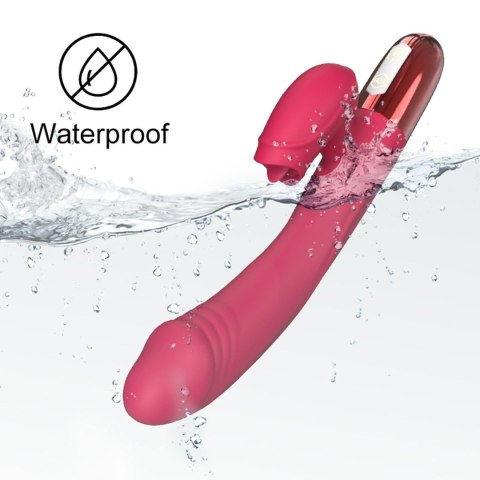 Wibrator-Silicone Vibrator USB, 10 vibration modes, Heating Boys of Toys Sp. z o.o.