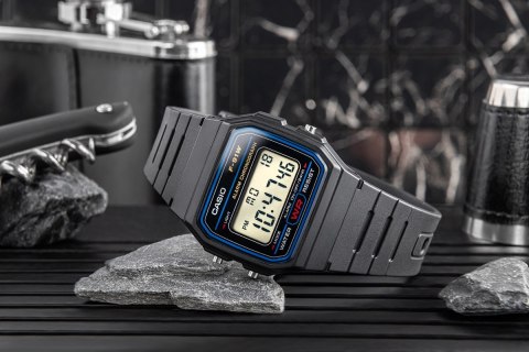 Zegarek Męski CASIO F-91W-1YEG + BOX CASIO