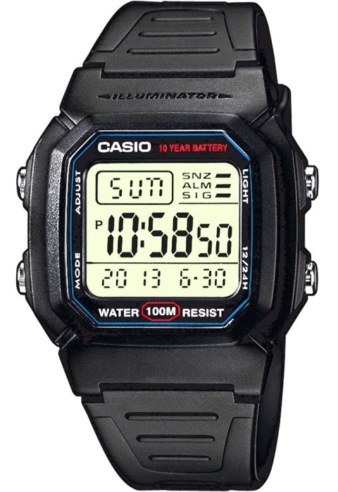 Zegarek Męski CASIO W-800H-1AVES + BOX CASIO