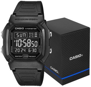 Zegarek Męski CASIO W-800H-1BVES + BOX CASIO