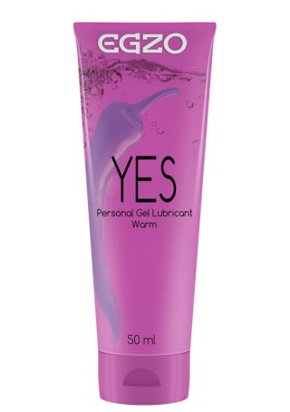 Żel-EGZO YES żel stymulująco-rozgrzewający, 50 ml EGZO - Boys of Toys Sp. z o.o. (dystrybutor)