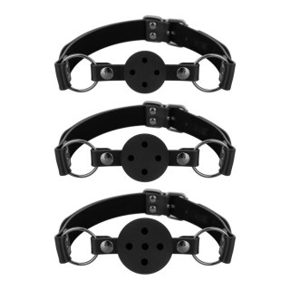 Bedroom Fantasies - Set of 3 Ball Gags Black ONE-DC B.V.
