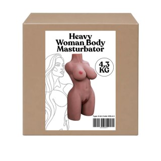 Big Size Body Masturbator - 4.3 kg Brown Heavy XXL Realistic Masturbator - Premium Large Breast Adult Toy POWER ESCORTS