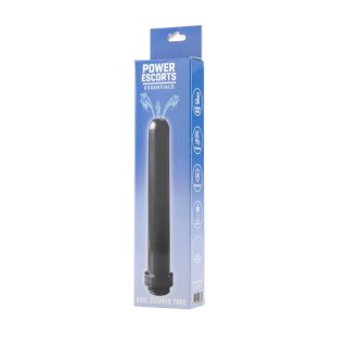 Power Escorts - BR277 - Anal Cleaner Tube Pro - Black, 15 cm / 5.9 Inch POWER ESCORTS