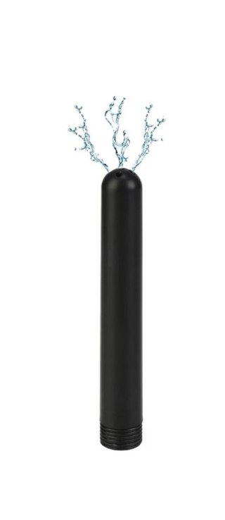 Power Escorts - BR277 - Anal Cleaner Tube Pro - Black, 15 cm / 5.9 Inch POWER ESCORTS
