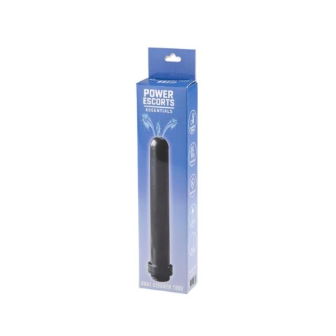 Power Escorts - BR277 - Anal Cleaner Tube Pro - Black, 15 cm / 5.9 Inch POWER ESCORTS