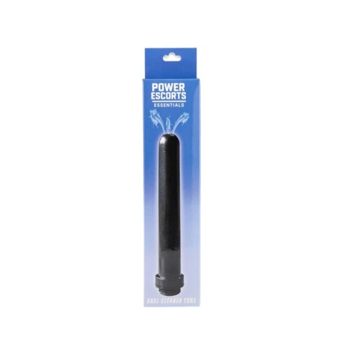 Power Escorts - BR277 - Anal Cleaner Tube Pro - Black, 15 cm / 5.9 Inch POWER ESCORTS