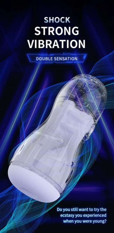 Power Escorts - BR311 - Carl - Big Size Masturbator - 10 Function + Sound Function POWER ESCORTS