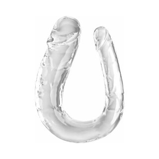 Power Escorts - BR336 Clear - Double Dong - 29 cm / 11.4 Inch - Realistic Double Dildo POWER ESCORTS
