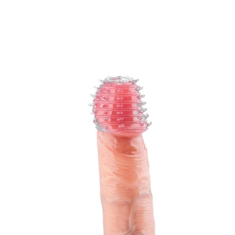 Power Escorts - BR338 - Textured Penis Sleeves - 2-Pack Clear Blue POWER ESCORTS