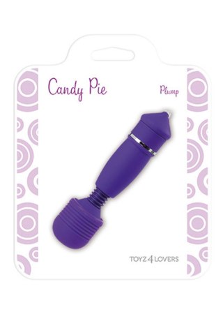 Stymulator łechtaczki Candy Pie Plump z elastyczną głową Candy Pie