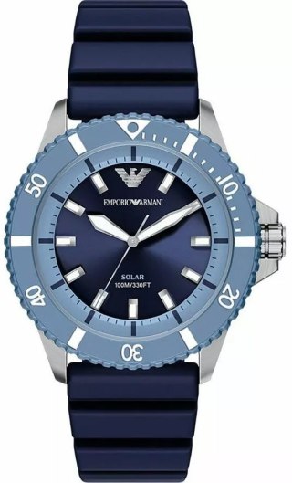 Zegarek Męski EMPORIO ARMANI World Explorer Solar AR11785 + BOX EMPORIO ARMANI