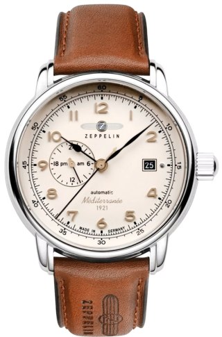 Zegarek Męski ZEPPELIN Méditerranée Automatic 9668-5 + BOX Zeppelin