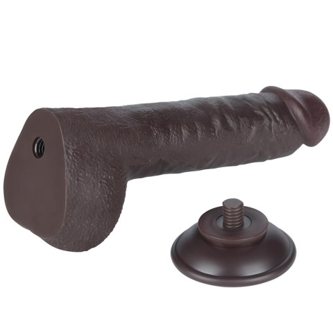 9.5'' Sliding Skin Dual Layer Dong Black Lovetoy
