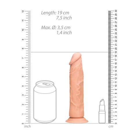 Dildo realistyczne RealRock bez jąder 19 cm RealRock
