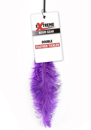 Double Feather Tickler Purple SCALA