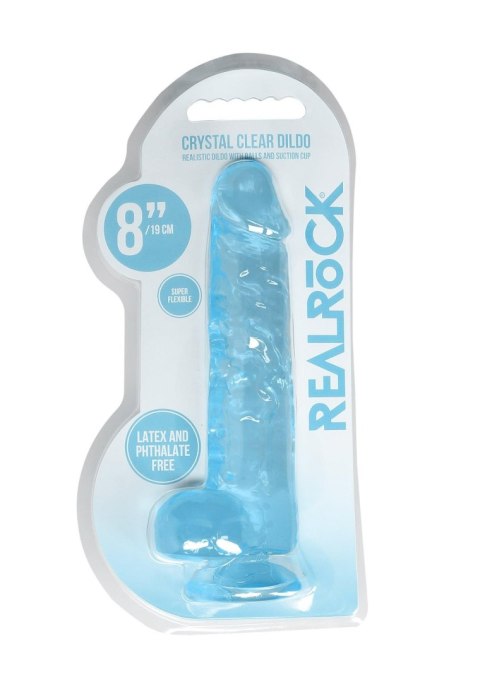 Realistic Dildo with Balls - 8""""/ 21 cm SHOTS