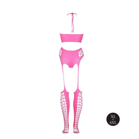 Two Piece with Crop Top and Stockings XL/XXXXL SHOTS