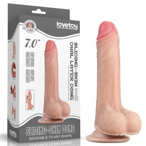 7'' Sliding-Skin Dildo LoveToy - Boys of Toys Sp. z o.o. (dystrybutor)