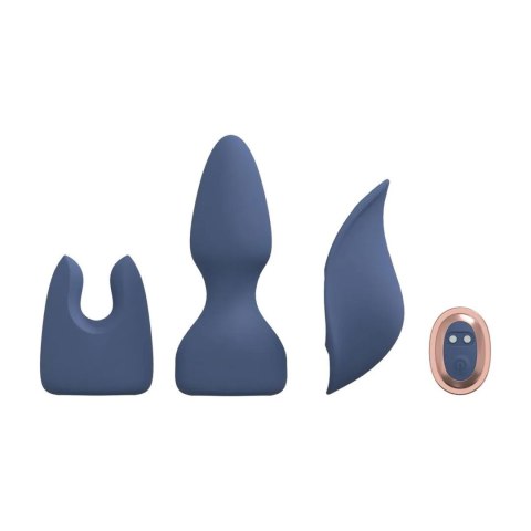 Interchangeable Vibrator Kit - Blue SHOTS