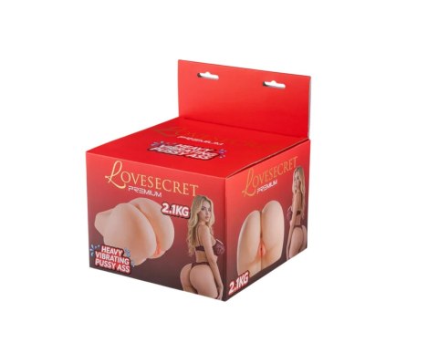 LoveSecret Premium - LS77 - Heavy Vibrating Pussy/Ass - 2.1 kg Realistic Design POWER ESCORTS