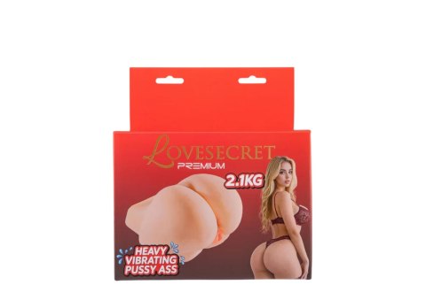 LoveSecret Premium - LS77 - Heavy Vibrating Pussy/Ass - 2.1 kg Realistic Design POWER ESCORTS