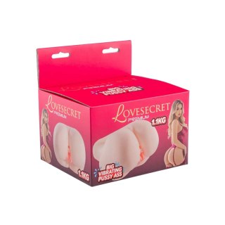 LoveSecret Premium - LS78 - Big Vibrating Pussy/Ass - 1.1 kg Realistic Design POWER ESCORTS