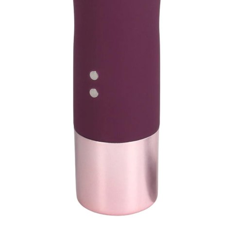 Mini Classic Wand Vibrator - Burgundy SHOTS