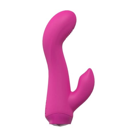 Mini Curved Rabbit Vibrator - Pink SHOTS