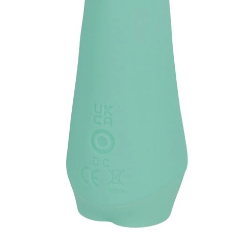 Mini Dual Rabbit Vibrator - Green SHOTS