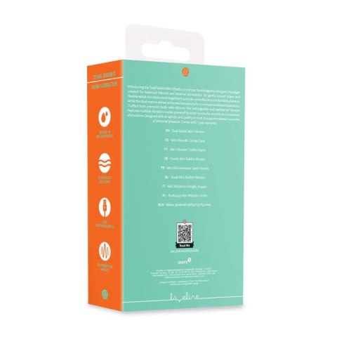 Mini Dual Rabbit Vibrator - Green SHOTS