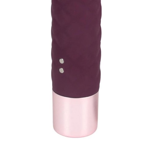 Mini Rabbit Vibrator - Burgundy SHOTS