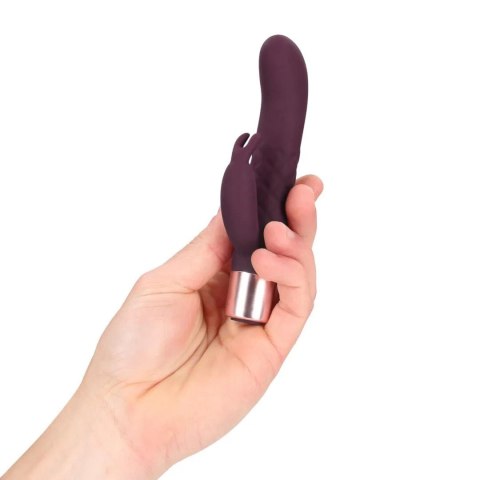 Mini Rabbit Vibrator - Burgundy SHOTS