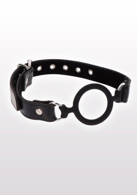 Open Ring Gag Black SCALA