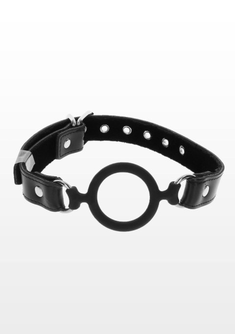 Open Ring Gag Black SCALA