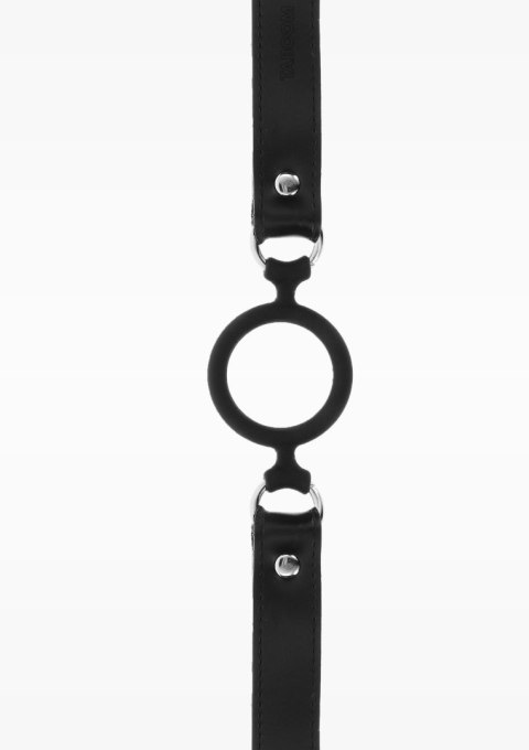 Open Ring Gag Black SCALA