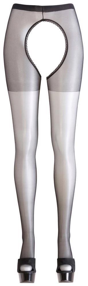 Rajstopy z otwartym krokiem Cottelli LEGWEAR S/M Cottelli LEGWEAR