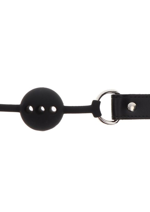 Silicone Ball Gag Black SCALA