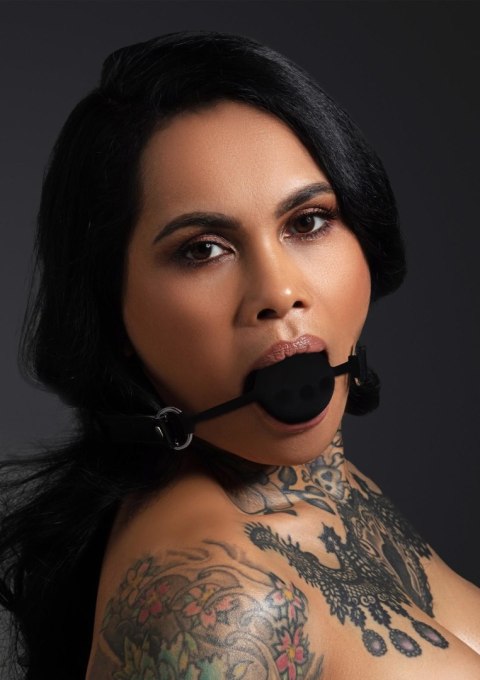 Silicone Ball Gag Black SCALA