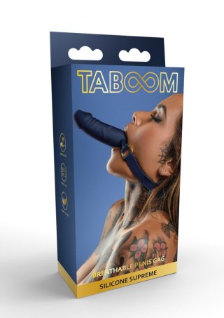 Silicone Breathable Penis Gag Blue SCALA