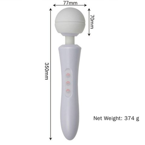 Stymulator-Massager Ultra Powerful -Big USB Black 20 Function Boys of Toys Sp. z o.o.