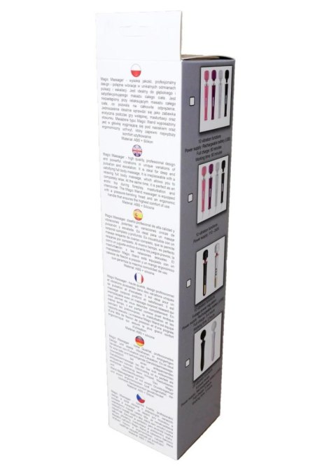 Stymulator-Massager Ultra Powerful -Big USB White 20 Function Boys of Toys Sp. z o.o.