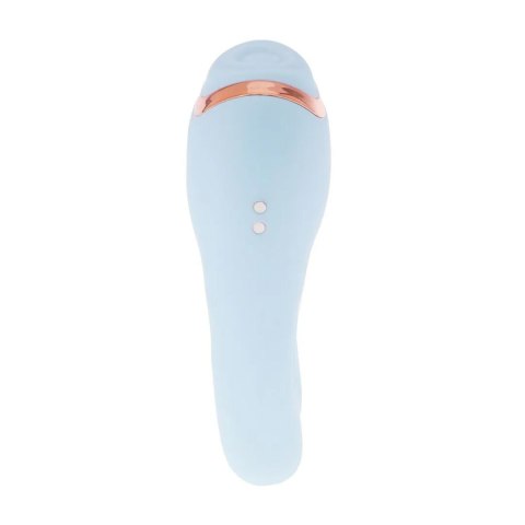 Bonnie - Double-ended Tapping Vibrator - Blue SHOTS