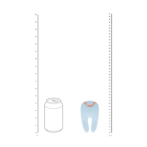 Bonnie - Double-ended Tapping Vibrator - Blue SHOTS