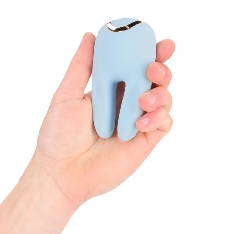 Bonnie - Double-ended Tapping Vibrator - Blue SHOTS